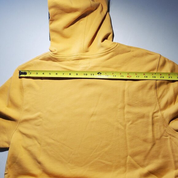 J.Crew Authentic Fleece Yellow Hoodie NWT sz XL - includes shipping - Picture 12 of 16